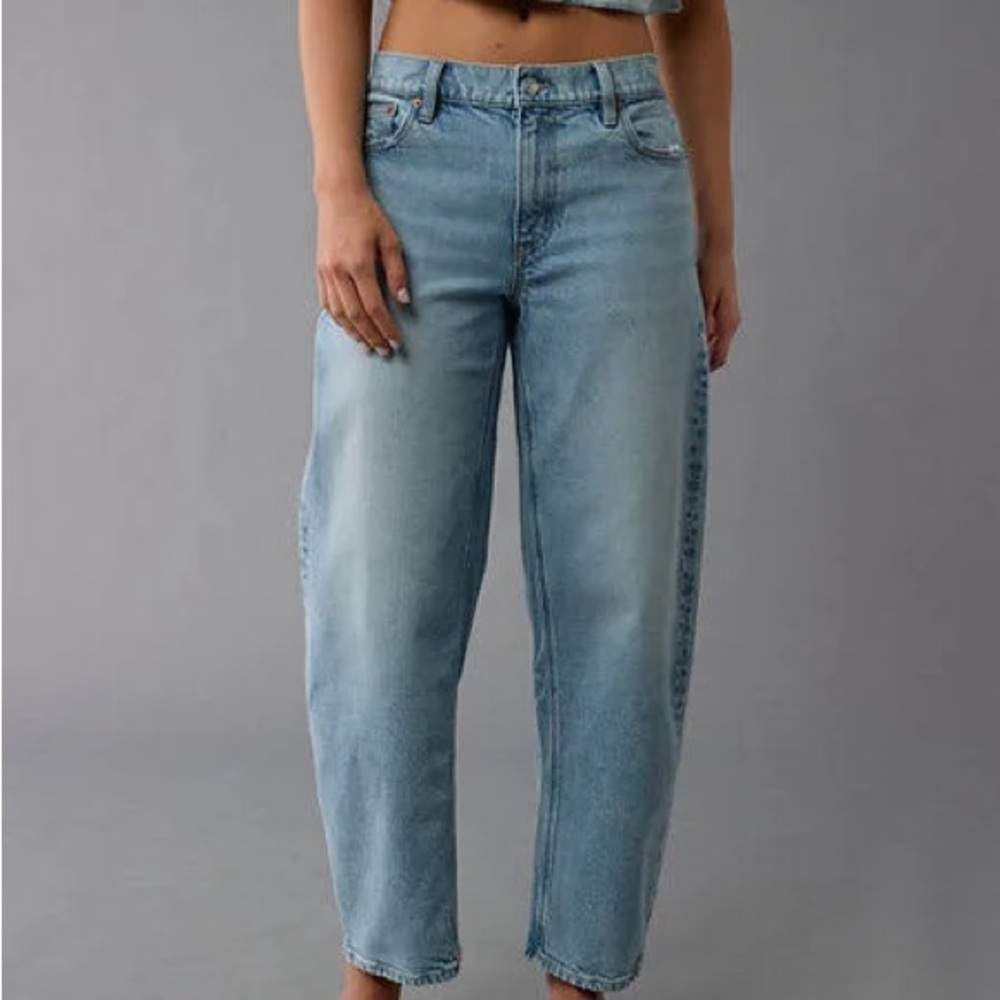 AE Stretch Barrel Jeans (Short)